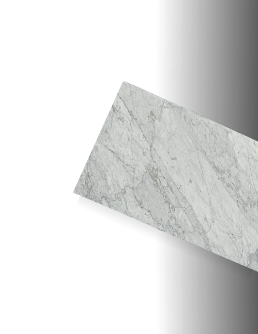 BIANCO CARRARA REMNANT - MARBLE/ HONED & POLISHED / 3CM