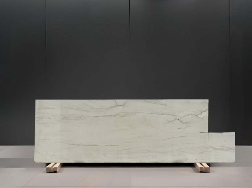 BIANCO SUPERIOR REMNANT - QUARTZITE/ LEATHERED/ 3CM