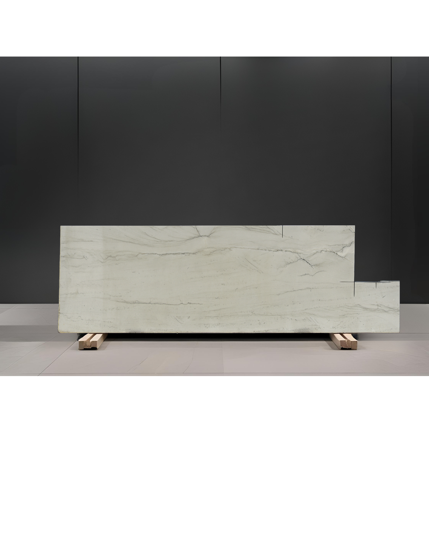 BIANCO SUPERIOR REMNANT - QUARTZITE/ LEATHERED/ 3CM