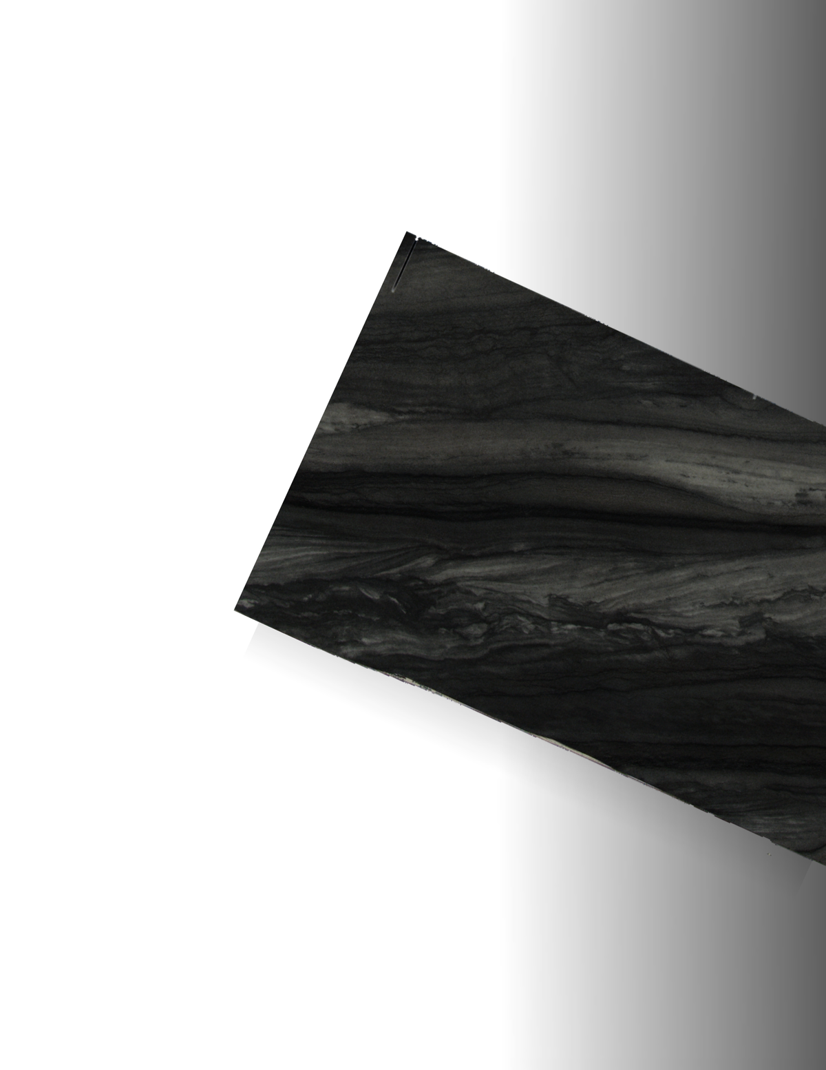BLACK RAJ REMNANT - QUARTZITE/ LEATHERED/ 3CM