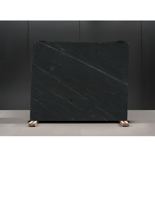 BLACK SOAPSTONE REMNANT - SOAPSTONE/ HONED/ 3CM
