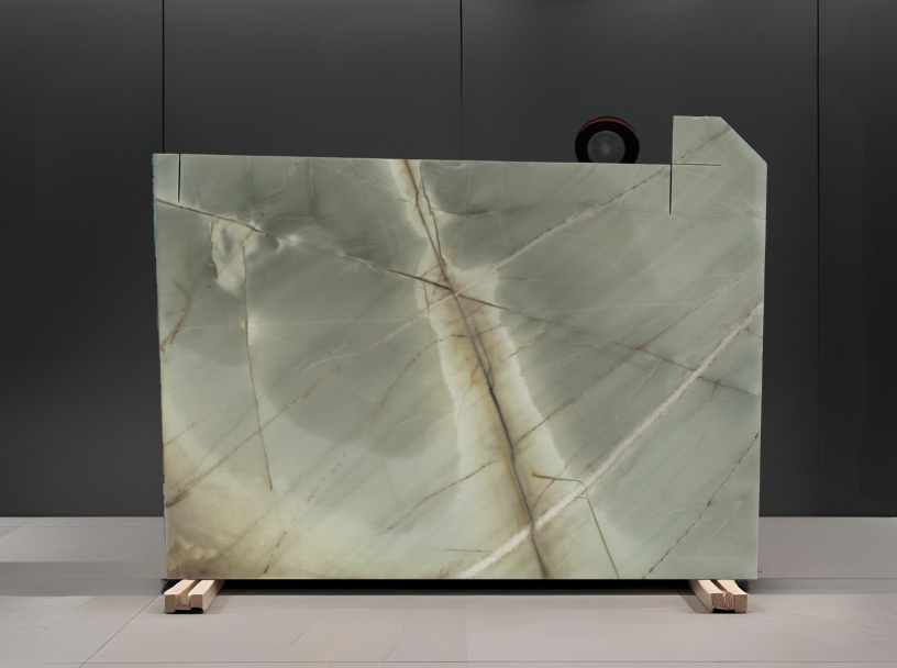 BOTANIC GREEN REMNANT -QUARTZITE/POLISHED/3CM