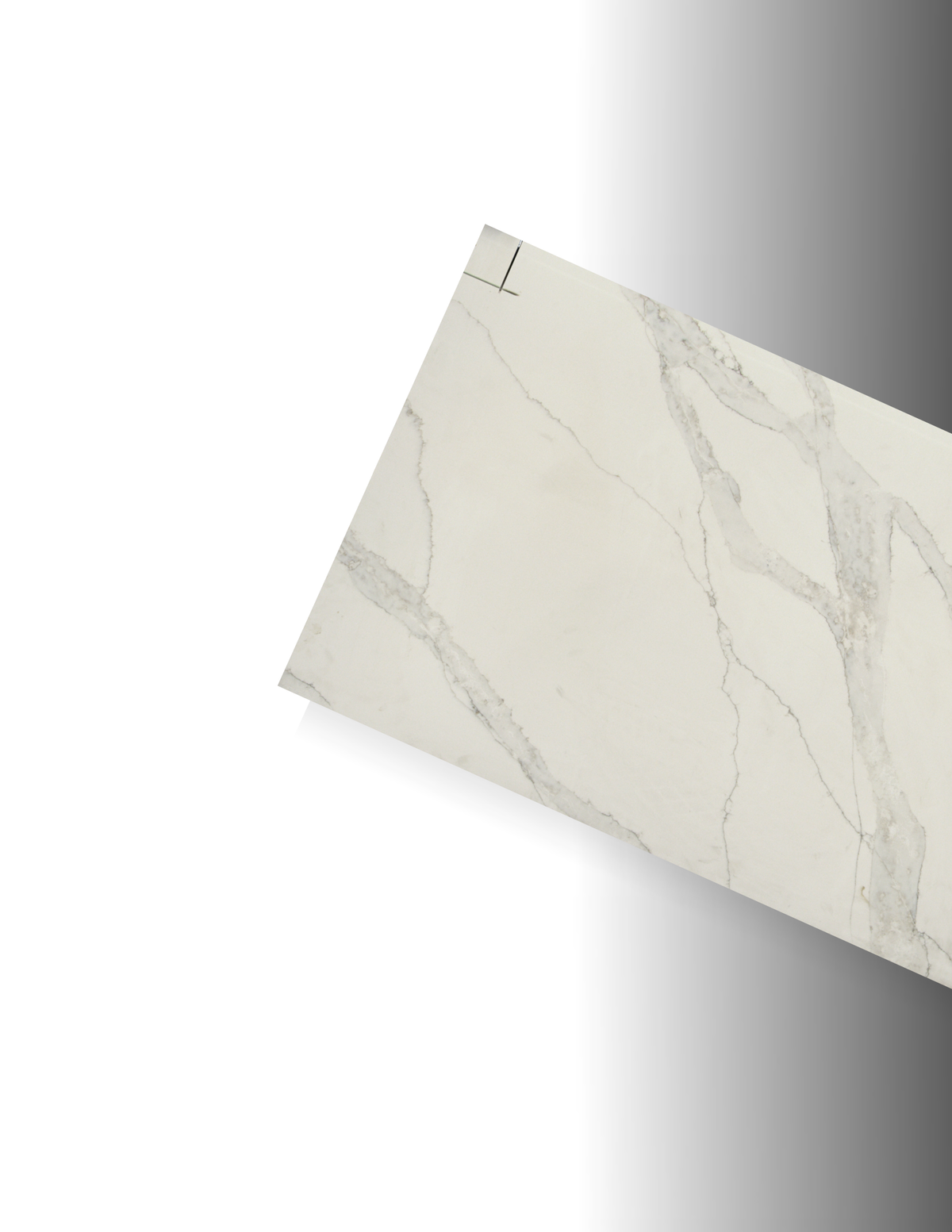 CALACATTA IZARO REMNANT - QUARTZ/ POLISHED / 3CM