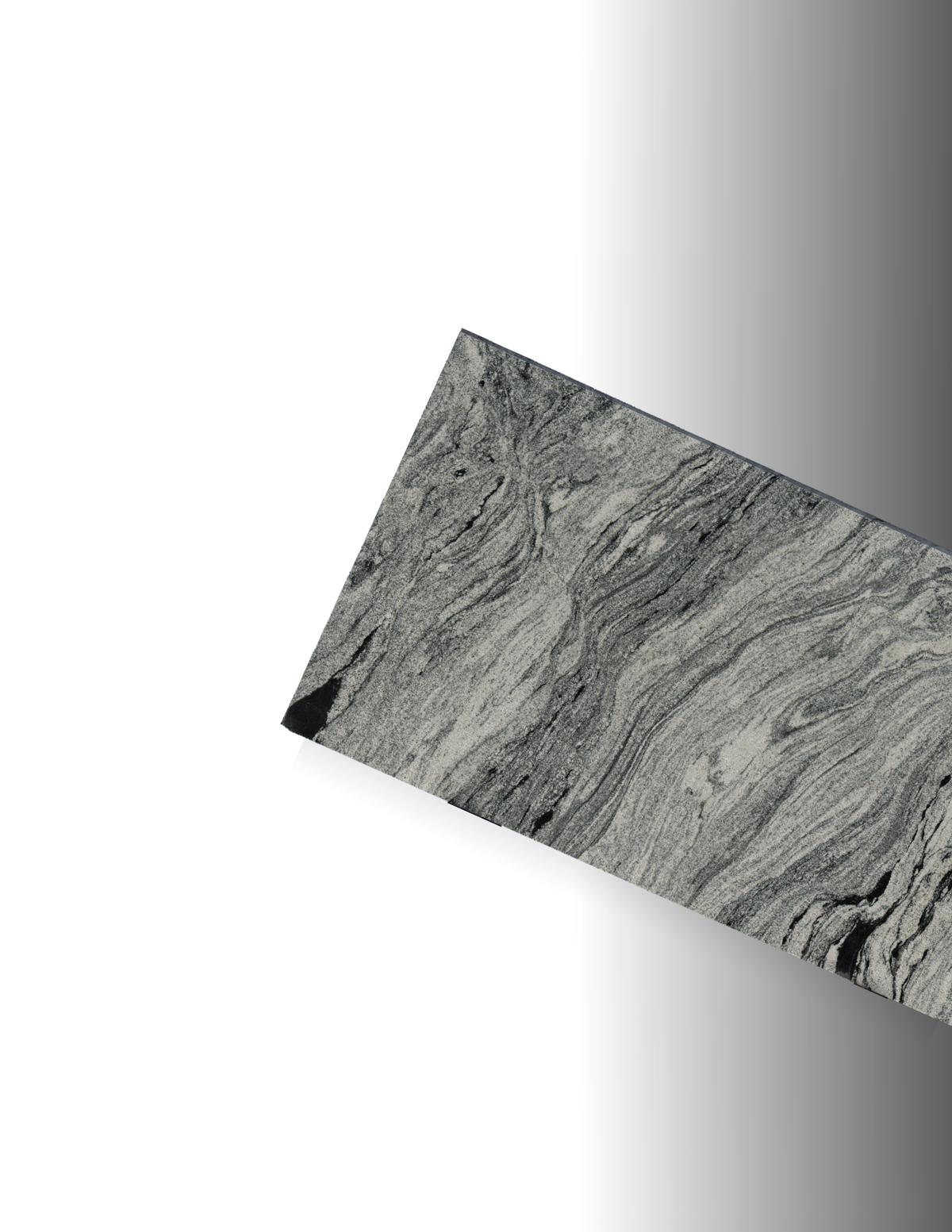 CLOUDY WHITE REMNANT - GRANITE/ POLISHED & LEATHERED/ 3CM