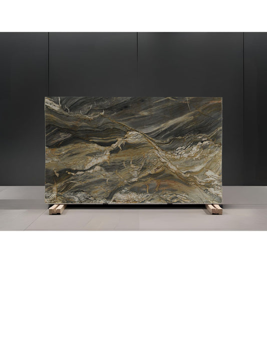 CRISTALLO ONDULATO / QUARTZITE - POLISHED 2CM