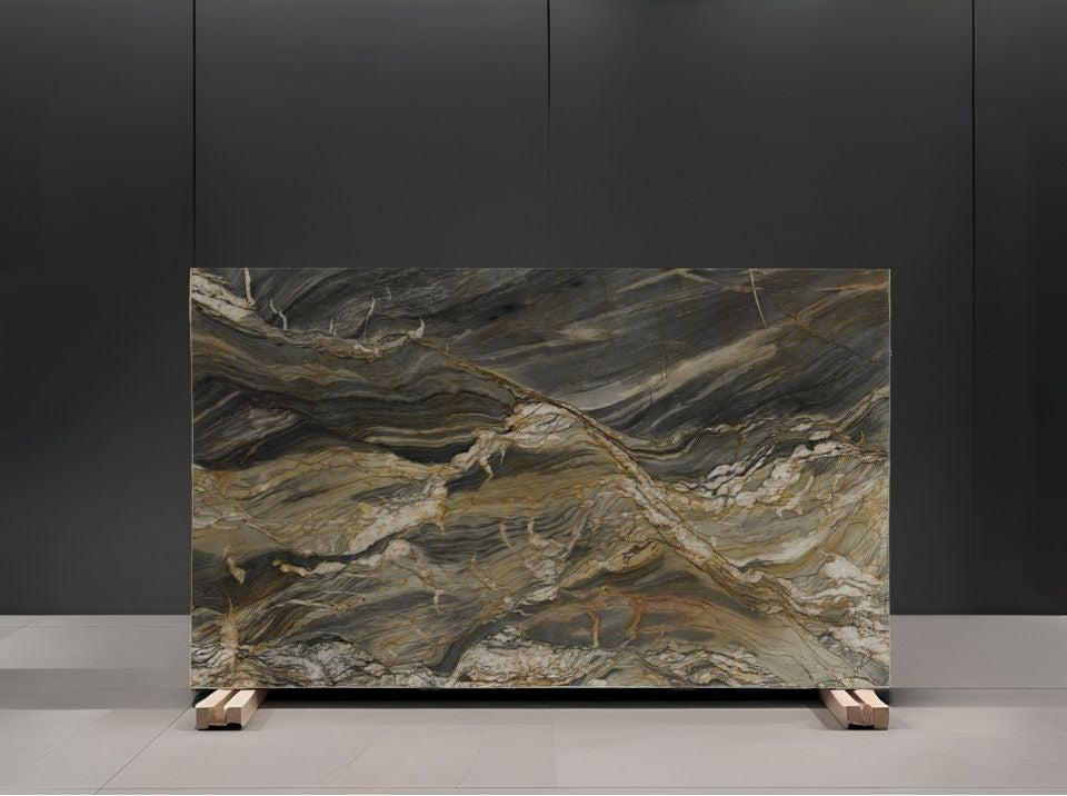CRISTALLO ONDULATO / QUARTZITE - POLISHED 2CM
