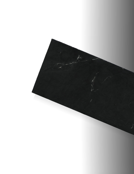 DIAMOND BLACK REMNANT - QUARTZITE/ LEATHERED/ 3CM