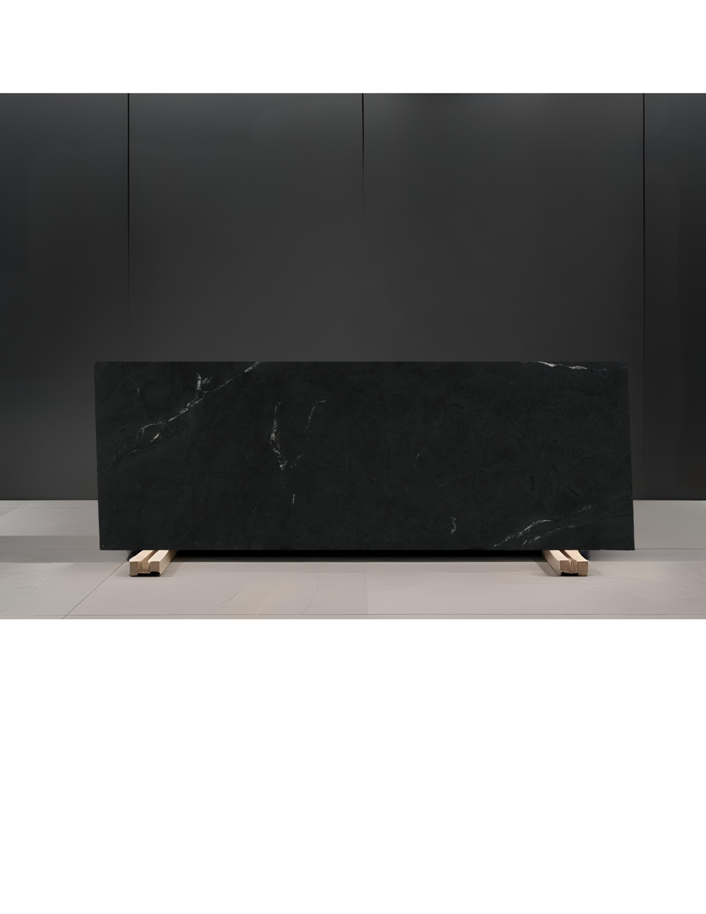 DIAMOND BLACK REMNANT - QUARTZITE/ LEATHERED/ 3CM