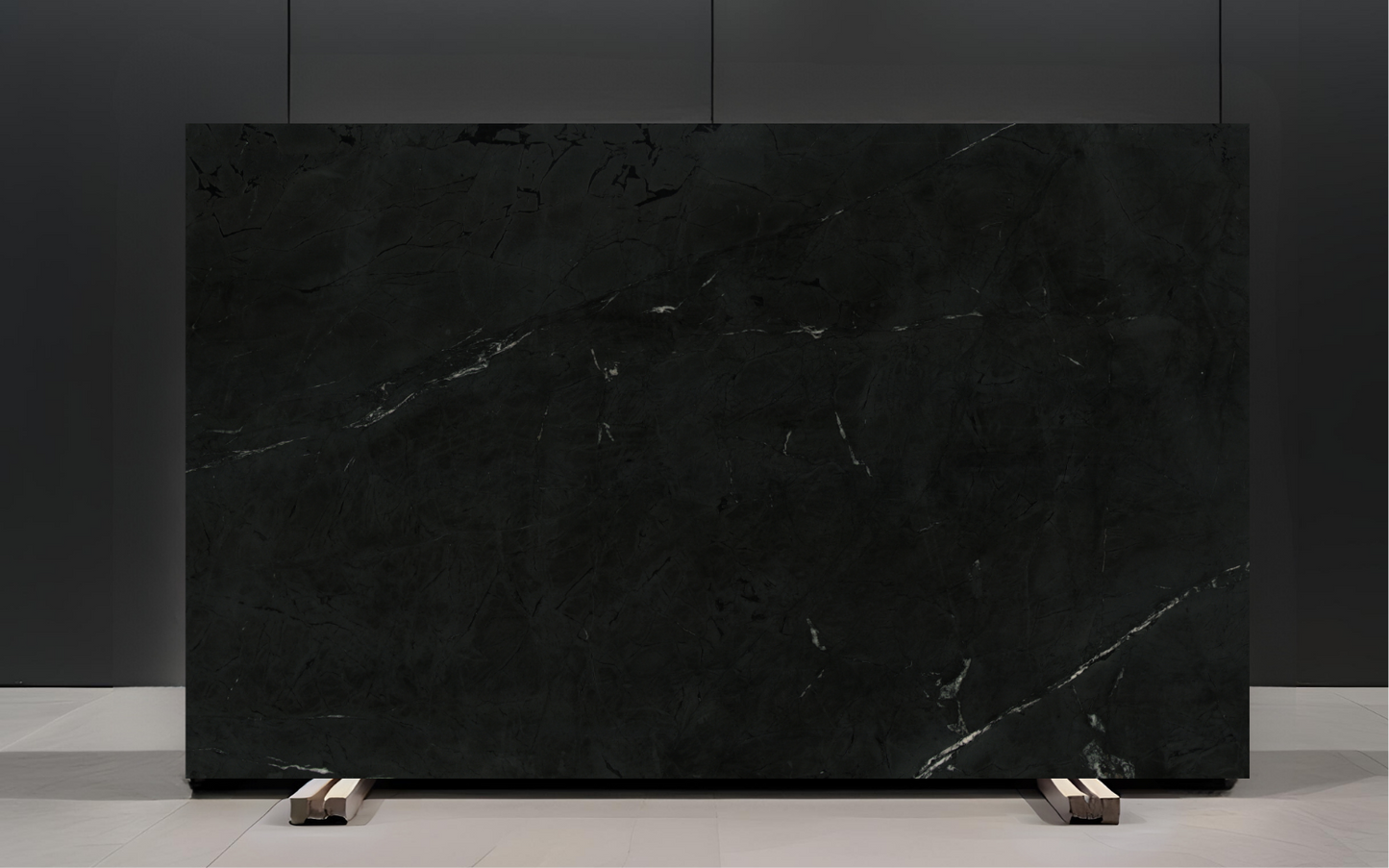 DIAMOND BLACK / QUARTZITE - LEATHERED 3CM
