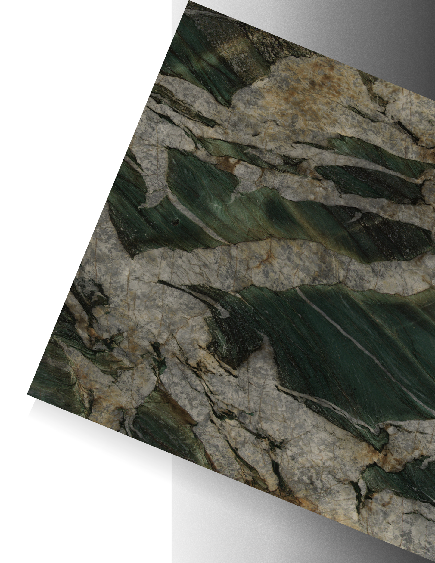 FUCHSITE CRYSTAL / QUARTZITE - POLISHED 3CM