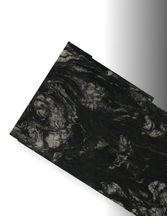 TITANIUM REMNANT - GRANITE / LEATHERED / 3CM
