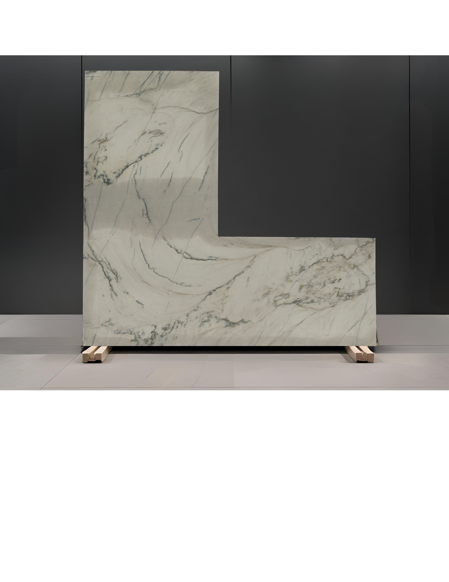 INFINITY WHITE REMNANT -QUARTZITE/POLISHED/3CM
