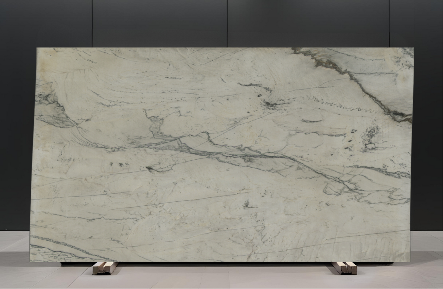 INFINITY WHITE / QUARTZITE - LEATHERED 3CM