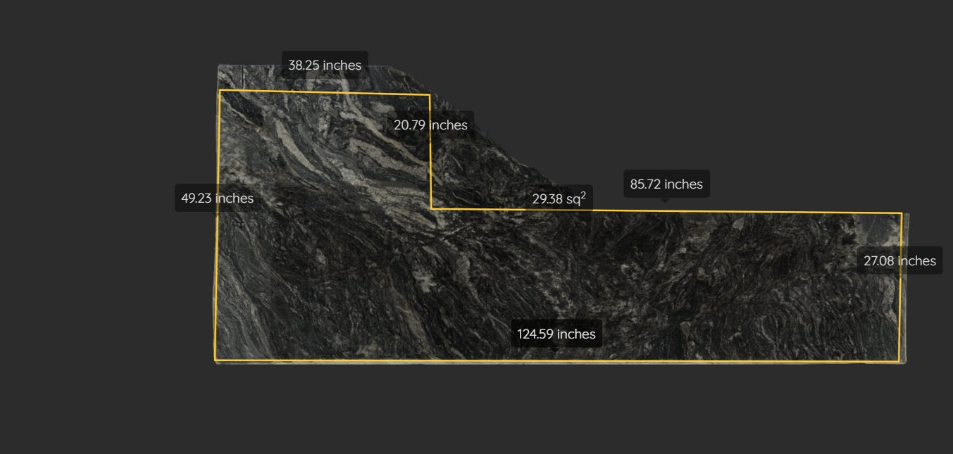 BLACK FOREST REMNANT - GRANITE / POLISHED / 3CM