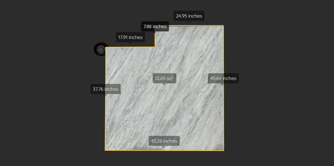 ARABESCATO REMNANT /MARBLE/POLISHED/ 3CM