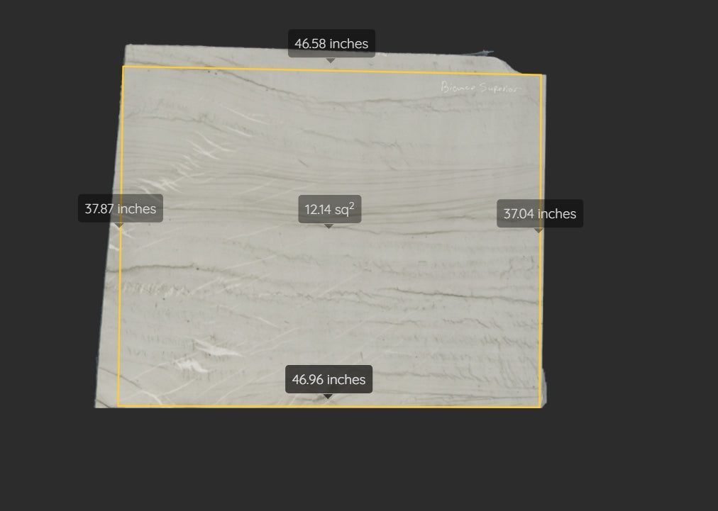 BIANCO SUPERIOR REMNANT /QUARTZITE/POLISHED/ 3CM