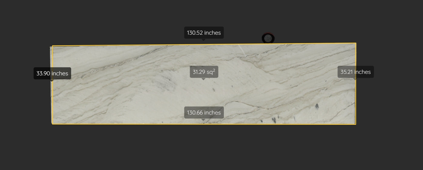BELLAGIO LEATHER REMNANT /QUARTZITE/POLISHED/ 3CM