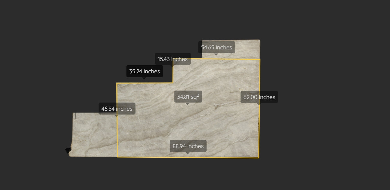 TAJ MAHAL REMNANT - QUARTZITE /LEATHERED/3CM