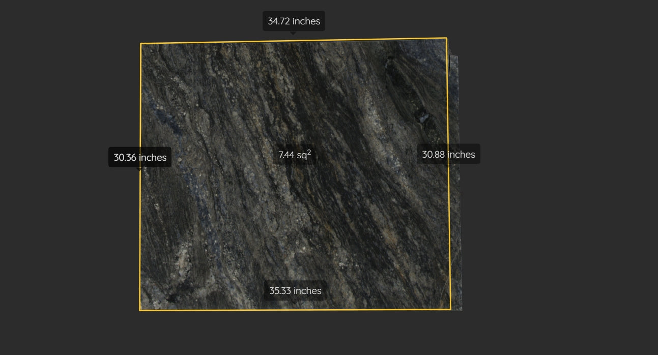 BLACK BAHIA REMNANT- GRANITE/POLISHED/ 3CM