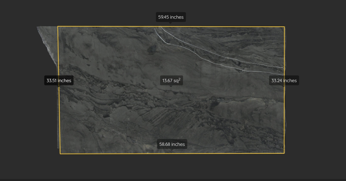 PLATINUM GREY REMNANT -QUARTZITE /HONED/ 3CM