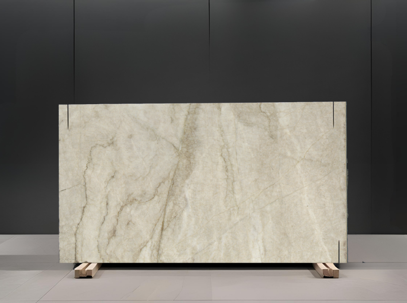 TAJ MAHAL REMNANT - QUARTZITE / LEATHERED/ 3CM