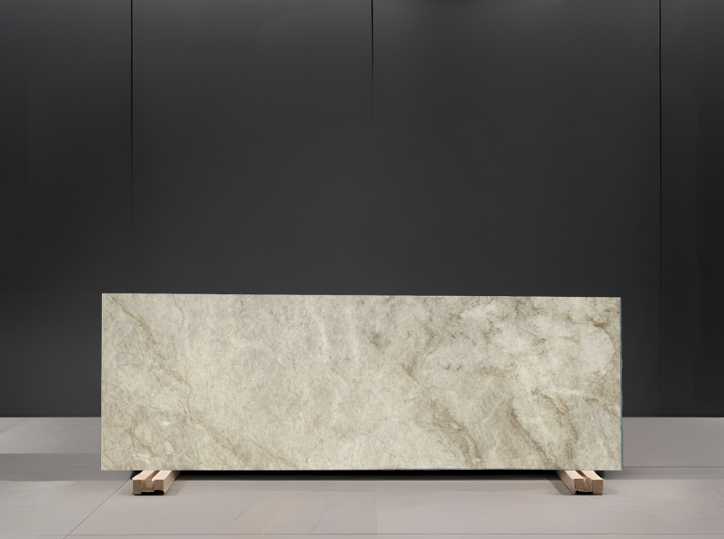 TAJ MAHAL REMNANT - QUARTZITE / LEATHERED/ 3CM