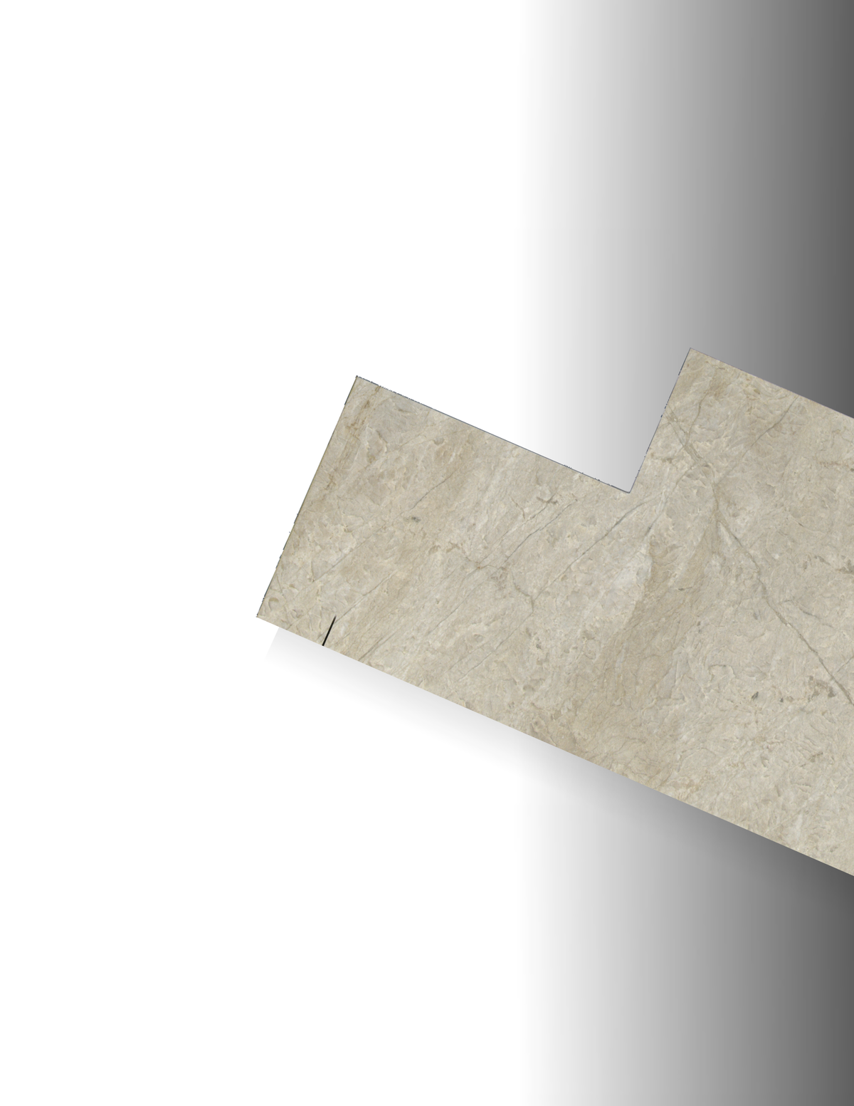 TAJ MAHAL REMNANT - QUARTZITE / LEATHERED/ 3CM