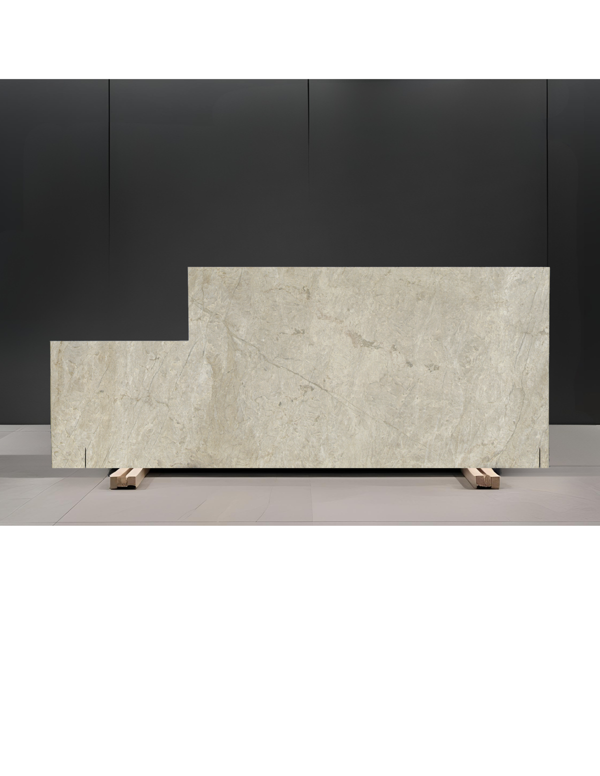 TAJ MAHAL REMNANT - QUARTZITE / LEATHERED/ 3CM