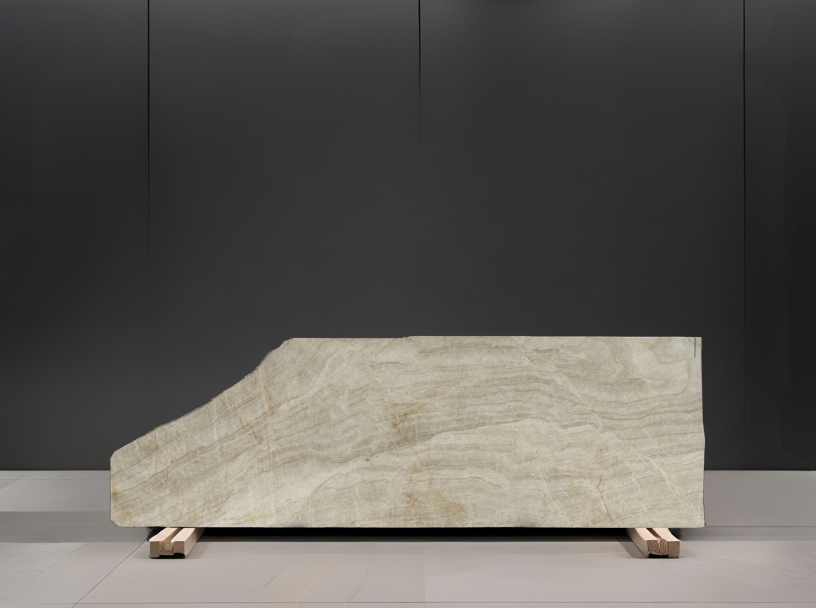TAJ MAHAL REMNANT - QUARTZITE / LEATHERED/ 3CM