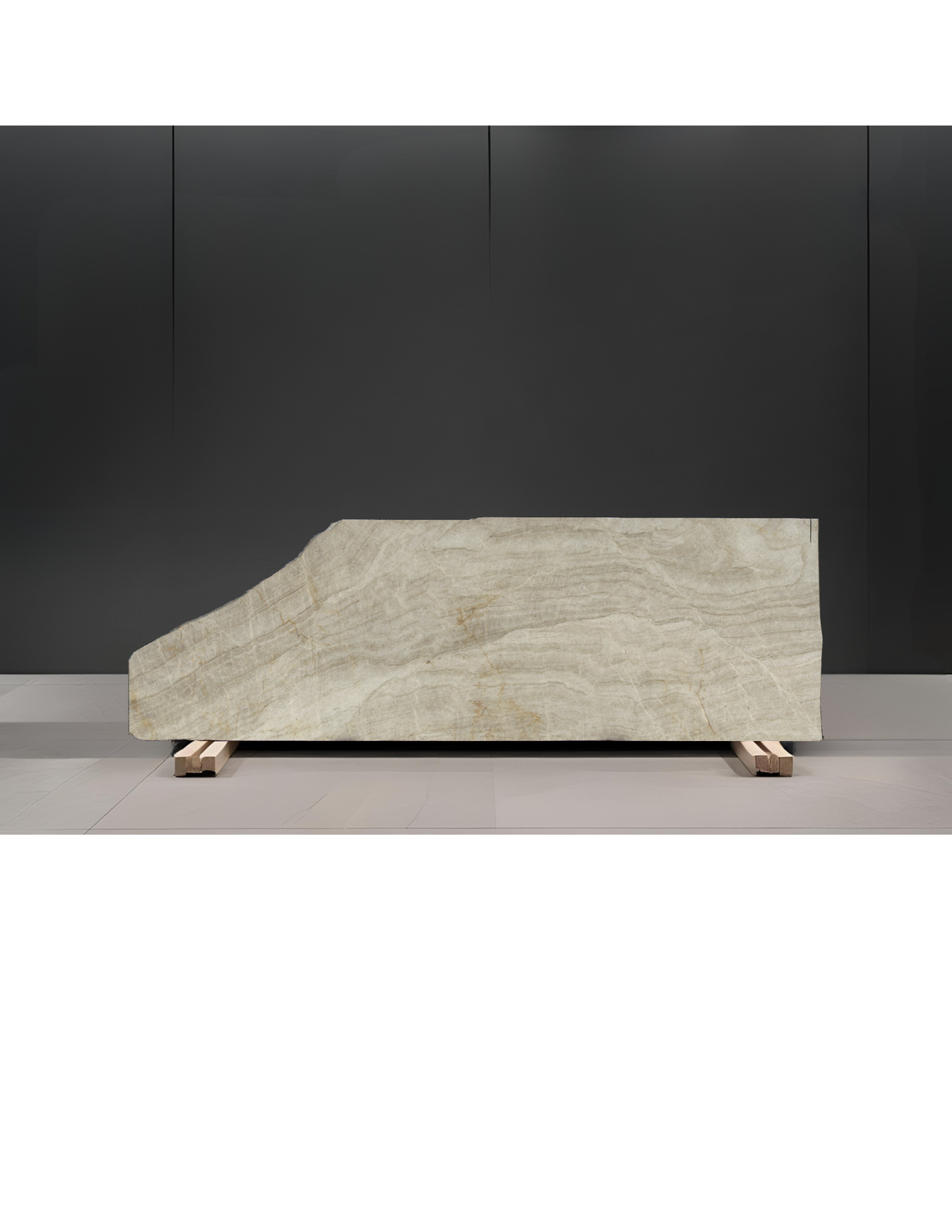 TAJ MAHAL REMNANT - QUARTZITE / LEATHERED/ 3CM