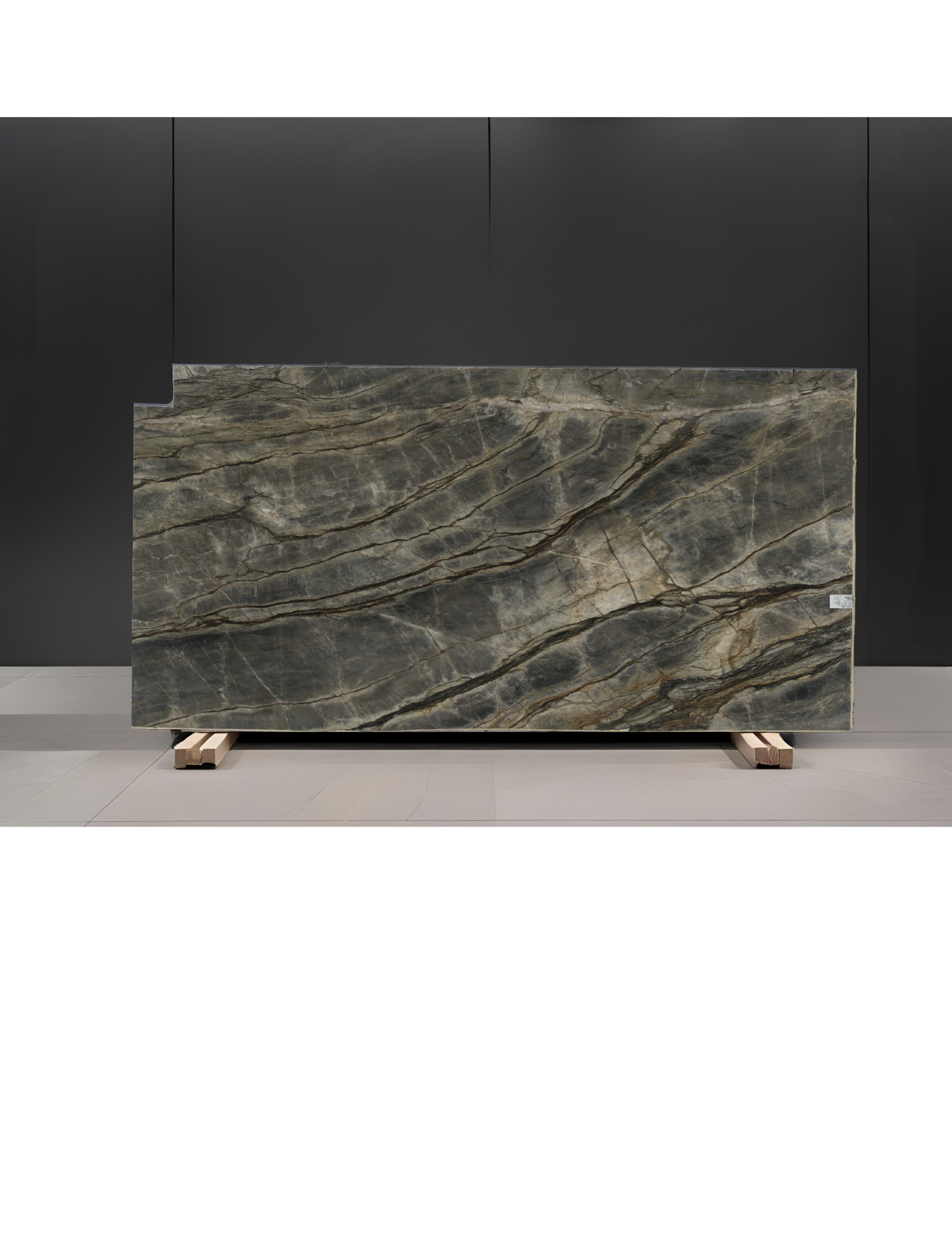 BLUE TEMPEST REMNANT - QUARTZITE/ POLISHED/ 3CM