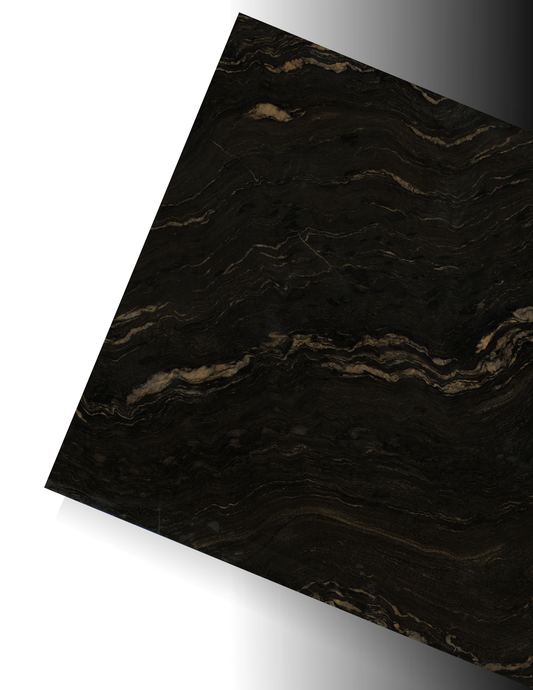 TITANIUM GOLD / GRANITE - LEATHERED 3CM