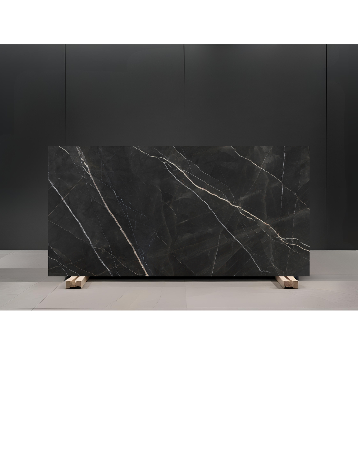 CALACATTA BLACK / AGD PORCELAIN - SILK 12MM