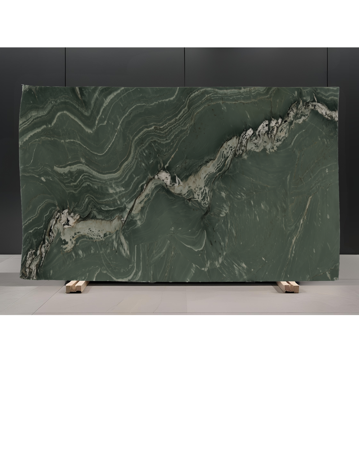 PERSIAN GREEN / QUARTZITE - POLISHED 3CM