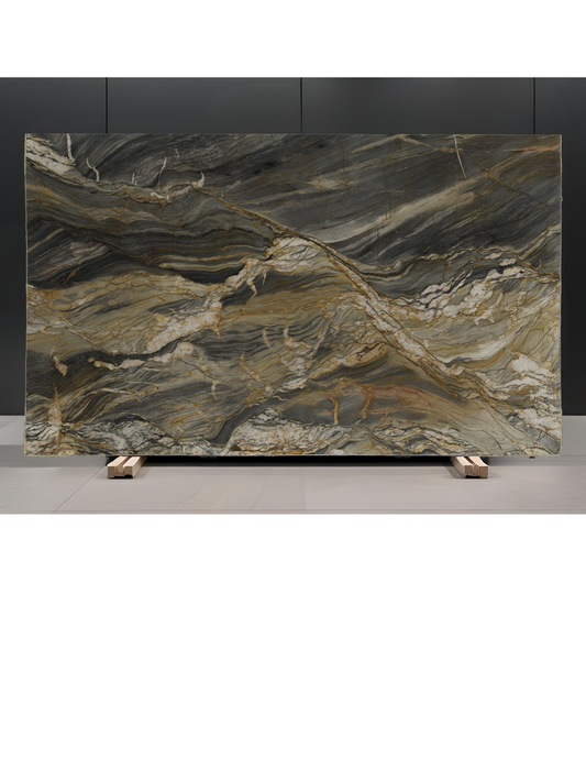 CRISTALLO ONDULATO / QUARTZITE - POLISHED 2CM